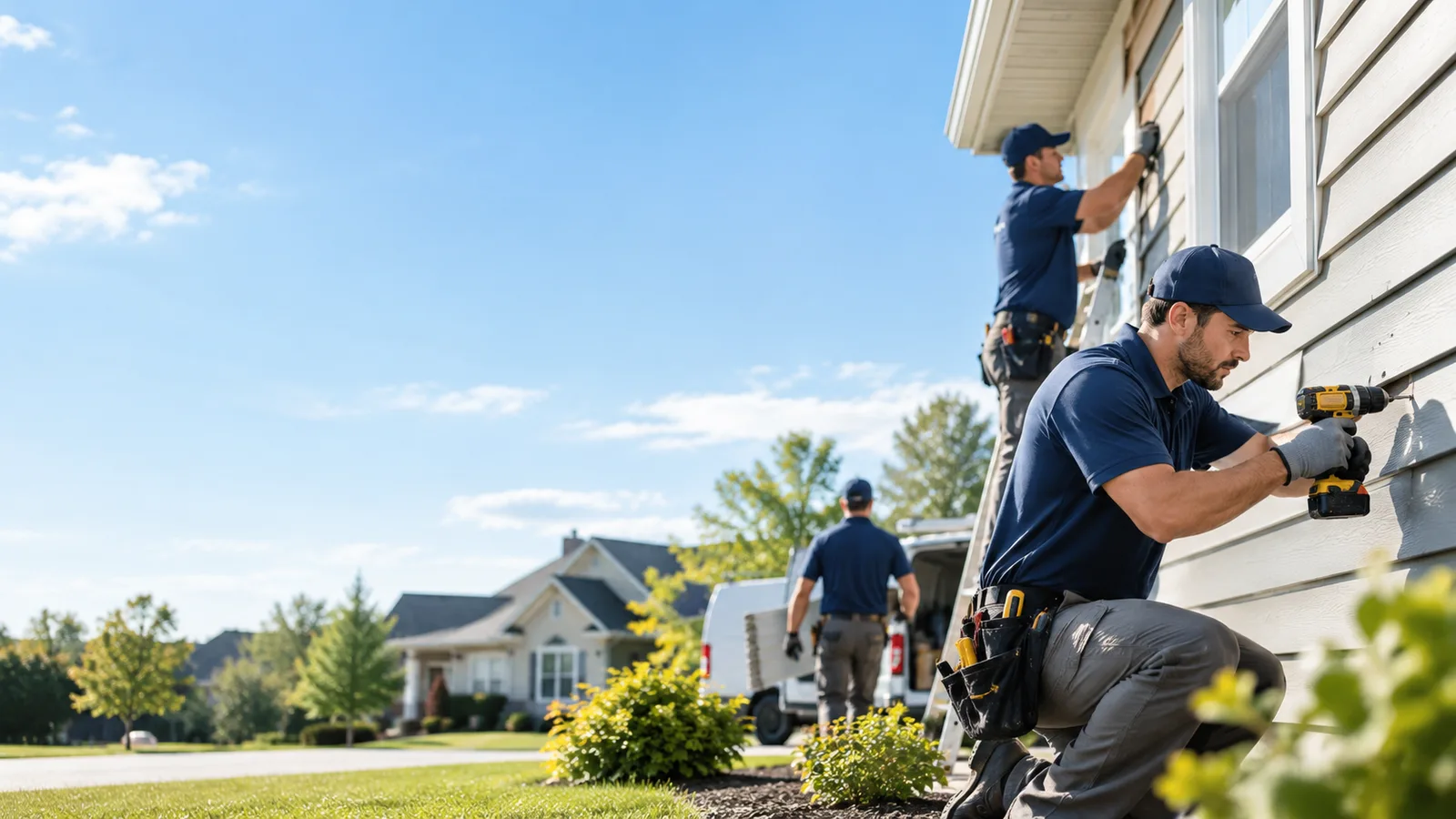 Cracked Siding Repair in Rhodelia, KY